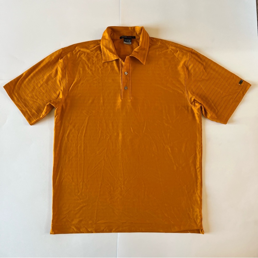 Tiger Woods Collection Nike Fit Dry Large Men’s Orange Polo Shirt